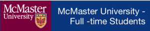 McMaster University - Full time students